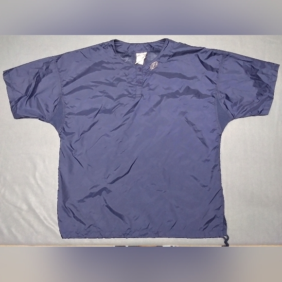 Rawlings Blue Nylon Pullover with Drawstring Waist - Picture 1 of 6